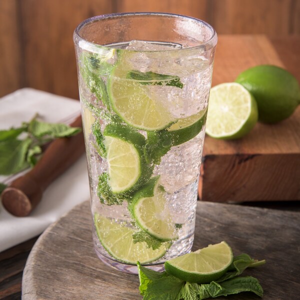 Carlisle Foodservice Mingle High Ball, 22 oz., Clear, PK12 - MIN544907