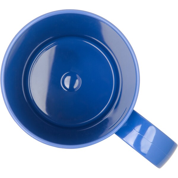 Carlisle Foodservice Mug, 12 oz., Blue, PK12 - 4306814