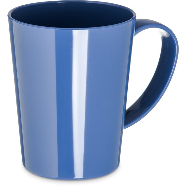Carlisle Foodservice Mug, 12 oz., Blue, PK12 - 4306814