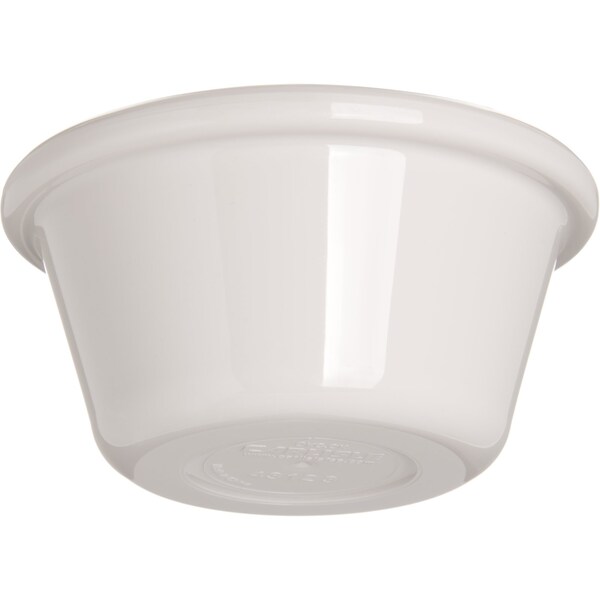 Carlisle Foodservice SAN Smooth Ramekin, 3 oz., Bone, PK48 - 4312342