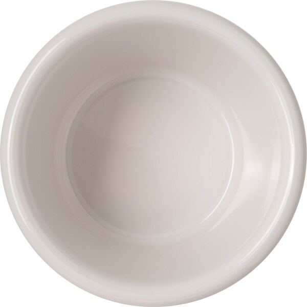 Carlisle Foodservice SAN Smooth Ramekin, 3 oz., Bone, PK48 - 4312342