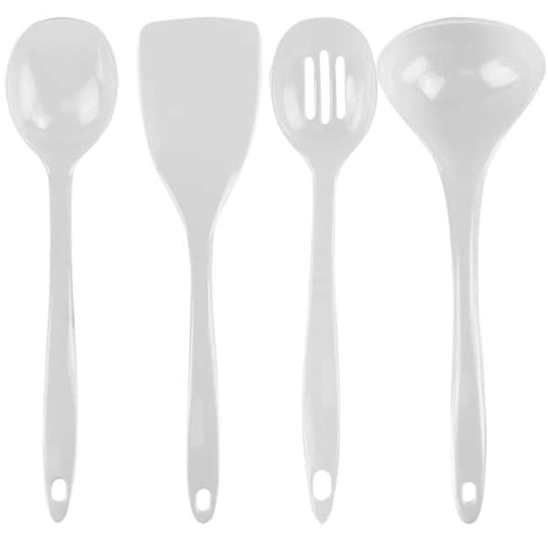Reston Lloyd Reston Lloyd 81300 4pc Melamine Utensil Set  White - 81300