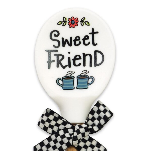 Brownlow Gift 12 in. Sweet Friend Silicone Spoon - 264601