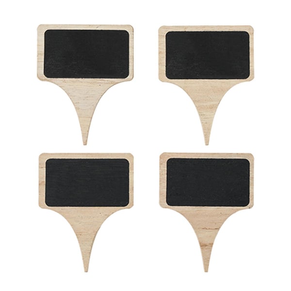 1 Wooden Cheese Markers, Pack of 4 - 5274