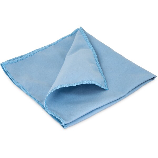 Carlisle Foodservice Microfiber Polishing Cloth, 16"x16", PK12 - 3633314