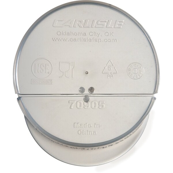 Carlisle Foodservice Hinged Lid for Cascada Carafe, Wht, PK12 - 7090502