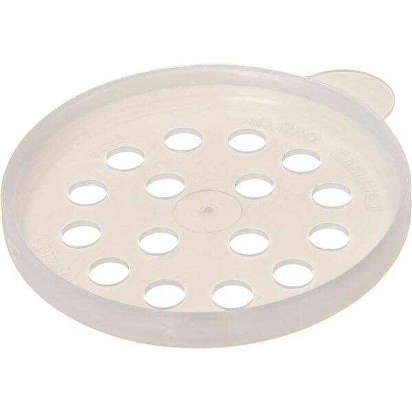 Carlisle Foodservice Parsley Dredge Lid, Translucent, PK12 - 423130