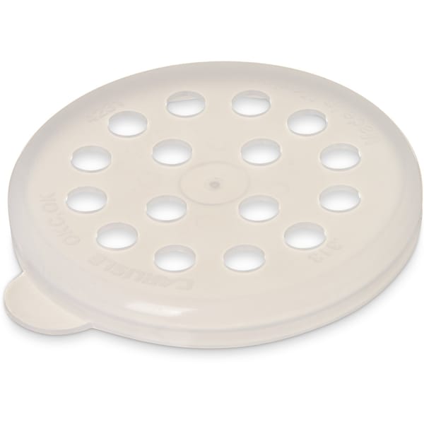 Carlisle Foodservice Parsley Dredge Lid, Translucent, PK12 - 423130
