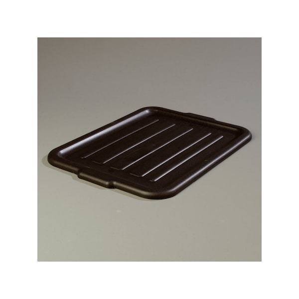 Carlisle Foodservice Unvrsl Bus Box Lid, 20x15x0.75", Blk, PK12 - 4401203