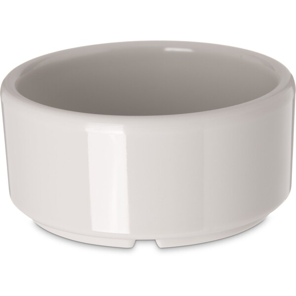 Carlisle Foodservice Mlmn Strgt-Side Ramekin, 4 oz., Bne, PK48 - 41442