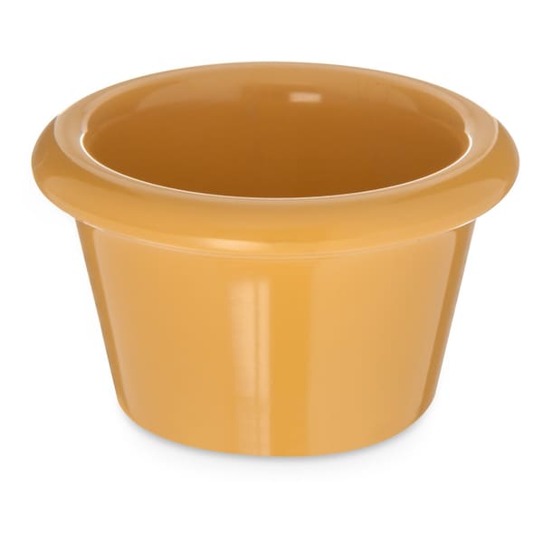 Carlisle Foodservice Melamine Smooth Ramekin, 1.5 oz., Ylw, PK48 - S27522