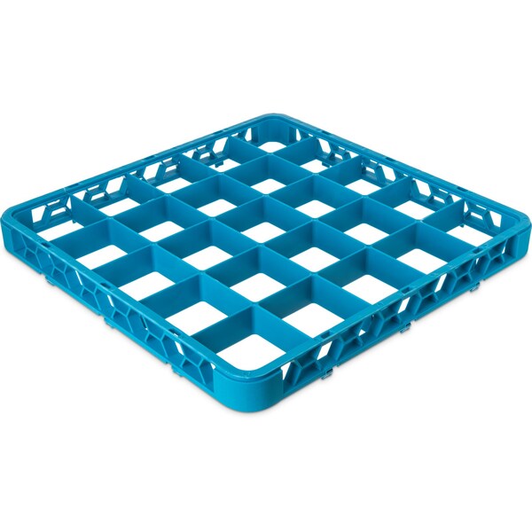 Carlisle Foodservice Dvde Glss Rack Ext, 1.78", Blu, 25 Comp, PK6 - RE2514