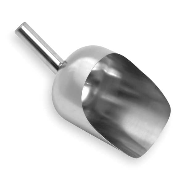 Sani-Lav Scoop, 128 Oz, 304 Stainless Steel - 3998