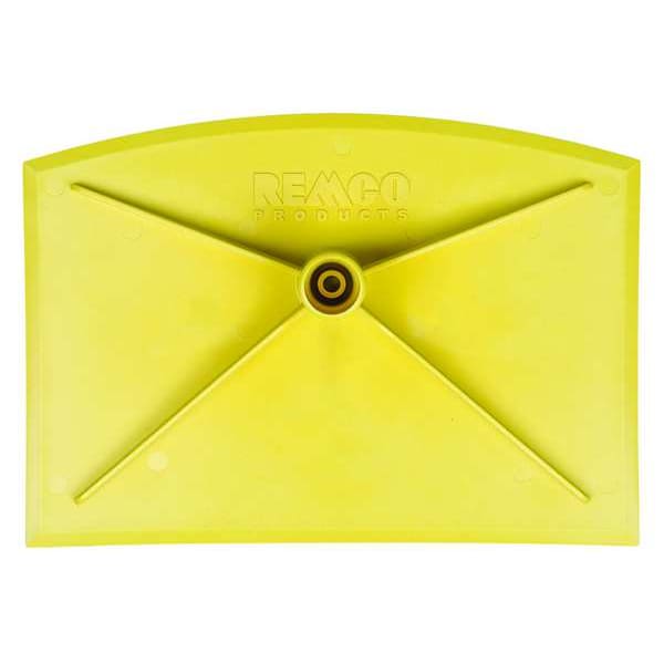 Remco Food Hoe, Yellow, 8x11 In, Nylon - 29006