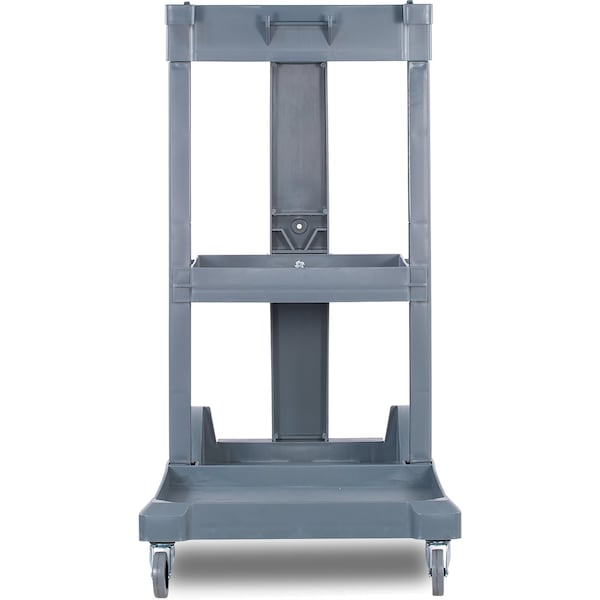 Carlisle Foodservice Short Platform Janitorial Cart, Gray - JC1945S23