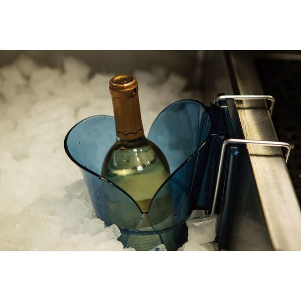 San Jamar Ice Scoop and Holder, 12 to 16 oz. - SI7000GR