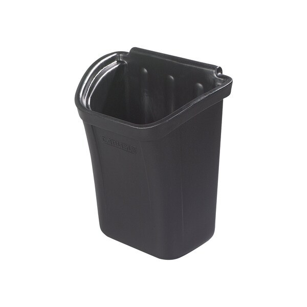 Carlisle Foodservice Trash Bin for Bussing Cart, 7 gal., Black - CC11TH03
