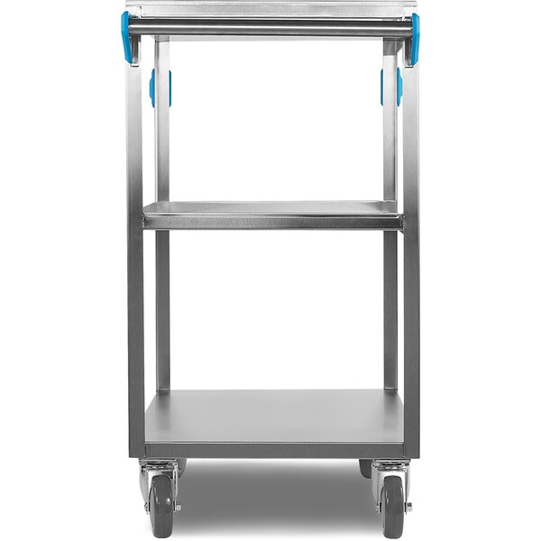 Carlisle Foodservice SS Utility Cart, 3 Shelf, 500 lb., 18x27" - UC5031827