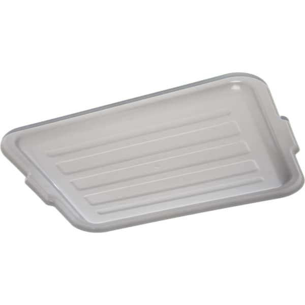 Carlisle Foodservice Unvrsl Bus Box Lid, 20x15x0.75", Gry, PK12 - 4401223