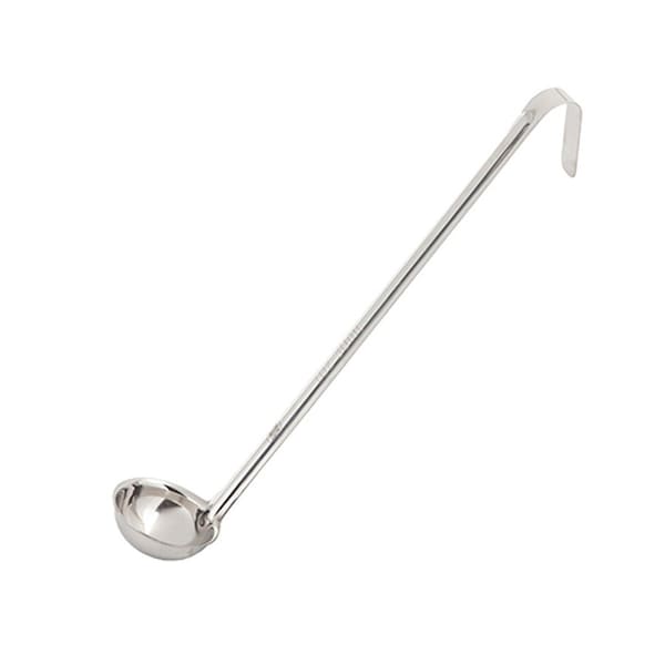 Tablecraft Stainless Steel Ladle, One-Piece, 1/2 oz - 47015