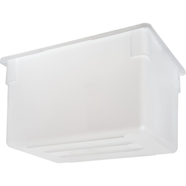 Carlisle Foodservice Storage Container, 21.5 gal., Wht, PK3 - 1064402