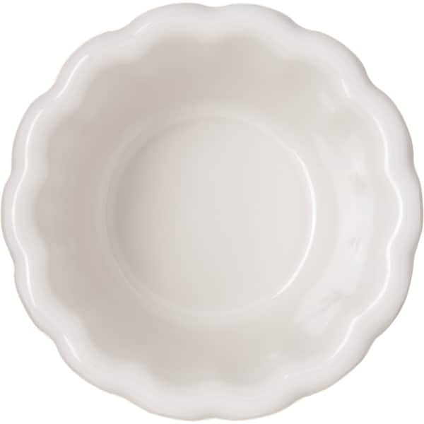 Carlisle Foodservice Mlmn Scalloped Ramekin, 2 oz., Bne, PK48 - 4394342