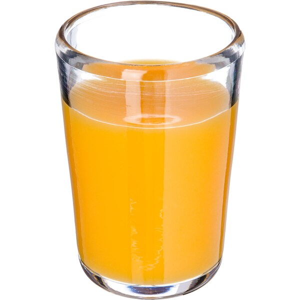 Carlisle Foodservice Mingle Juice, 6 oz., Clear, PK12 - MIN544107