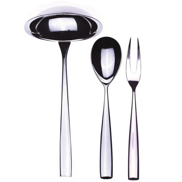 Mepra Mepra 105022003 Serving Set Fork Spoon & Ladle - Arte - 3 Piece - 105022003