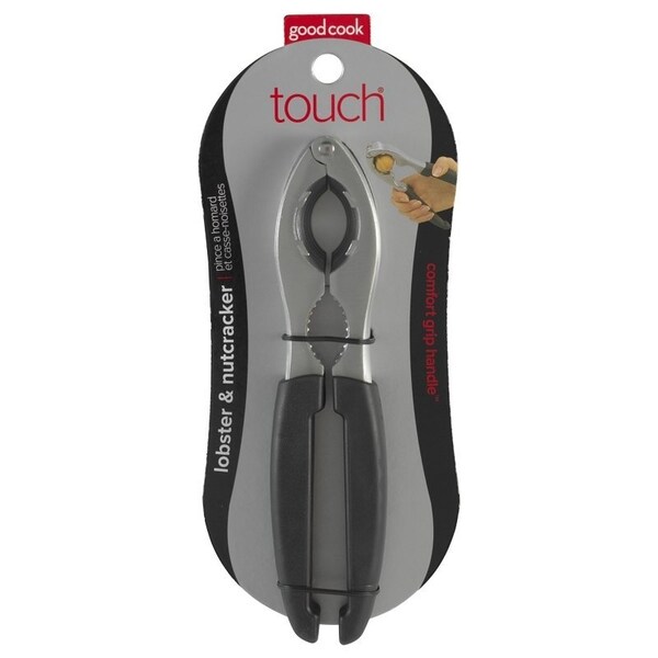 Goodcook Lobster and Nutcracker, Stainless Steel Jaw, Black Handle - 20319