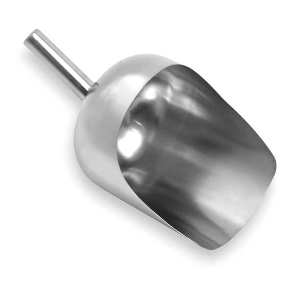 Sani-Lav Scoop, 160 Oz, 304 Stainless Steel - 3999