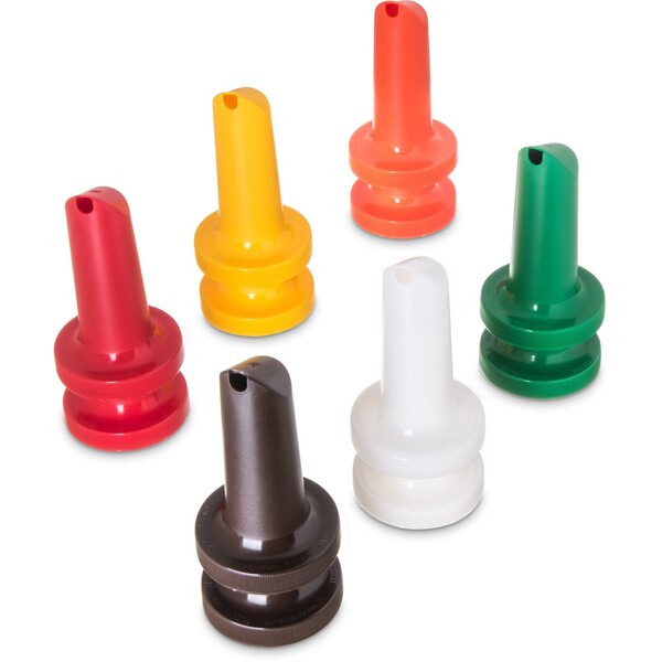 Carlisle Foodservice PourPlus Store N Pour Spout, 3.5", Assort - PS204AST00