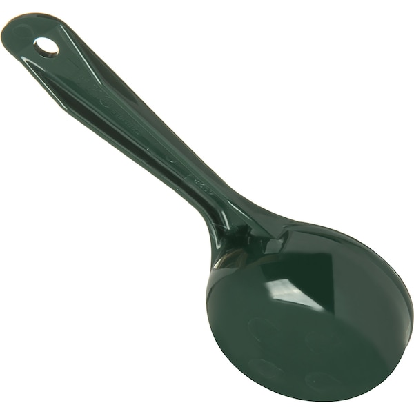 Carlisle Foodservice Solid Short Handle, 4 oz., Green, PK12 - 492808