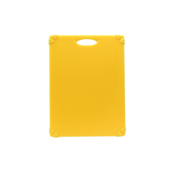 Tablecraft Grippy Cutting Board, Yellow, 15"X2"0"X.5" - CBG1520AYL