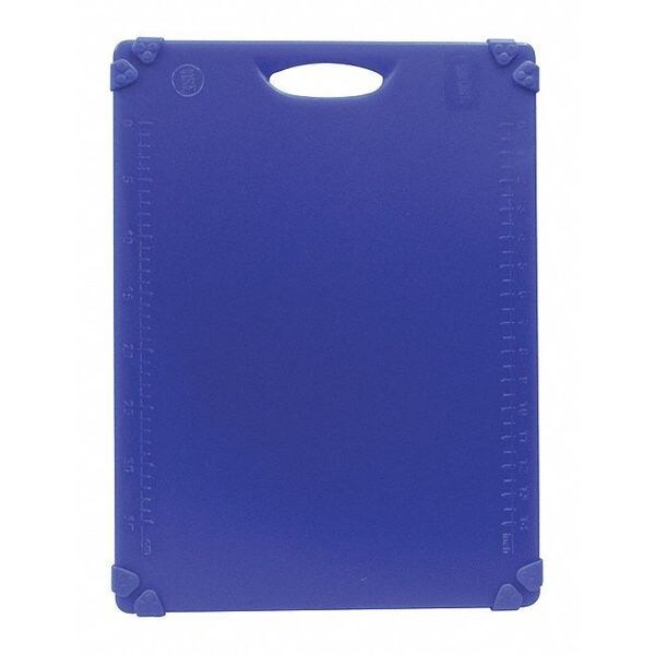 Tablecraft Grippy Cutting Board, Blue, 15"X2"0"X.5" - CBG1520ABL