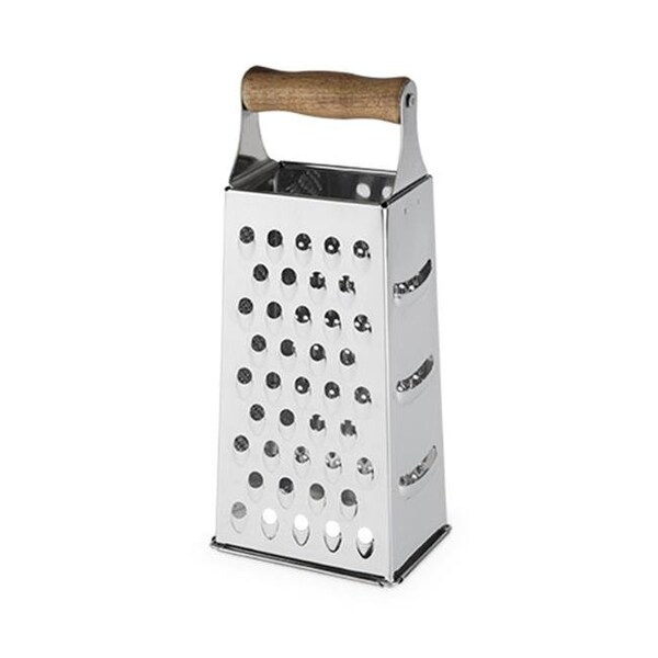 Twine Twine 5995 Rustic Farmhouse Acacia Wood Handled Cheese Grater - 5995