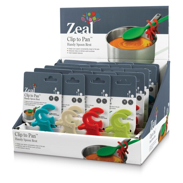 Zeal Zeal Silicone Clip to Pan Spoon Rest - J148 DISP