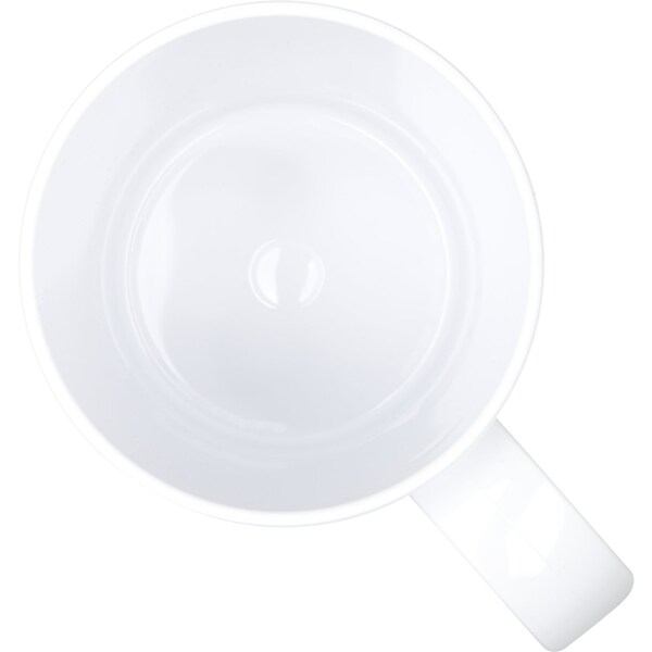 Carlisle Foodservice Mug, 12 oz., Wht, PK12 - 4306802
