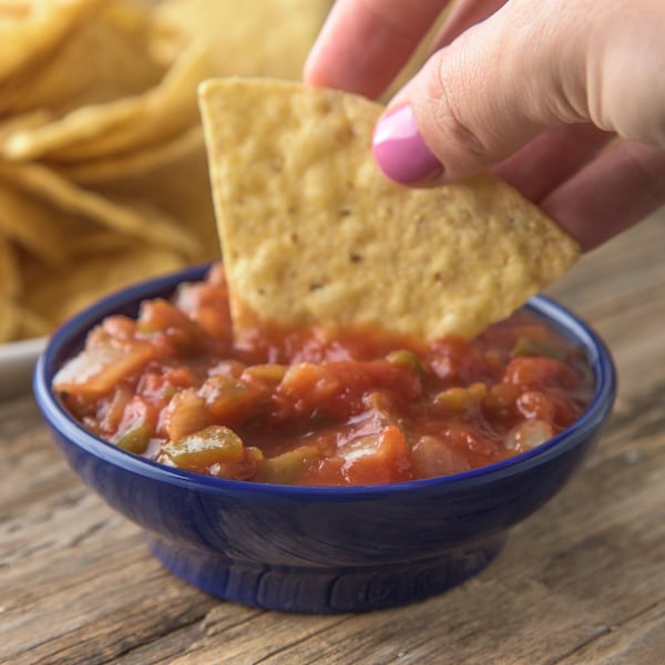Carlisle Foodservice SAN Salsa Dish Ramekin, 5 oz., Blue, PK48 - 4312560