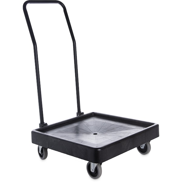 Carlisle Foodservice E-Z Glide Dolly, Hndl, 22.5"x22.5"x39.5" - C2236H03