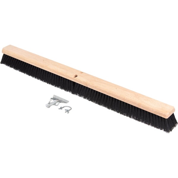 Carlisle Foodservice Tampico Floor Sweep, 36", Blk, PK6 - 3621923603