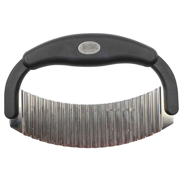 Tablecraft Crinkle Cutter, SS Sngl Blade, Plst Hndl - H6610