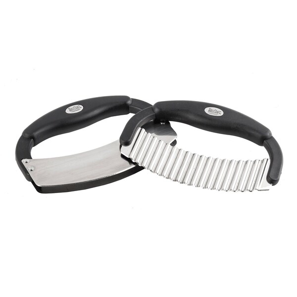 Tablecraft Crinkle Cutter, SS Sngl Blade, Plst Hndl - H6610