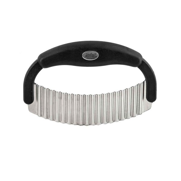 Tablecraft Crinkle Cutter, SS Sngl Blade, Plst Hndl - H6610