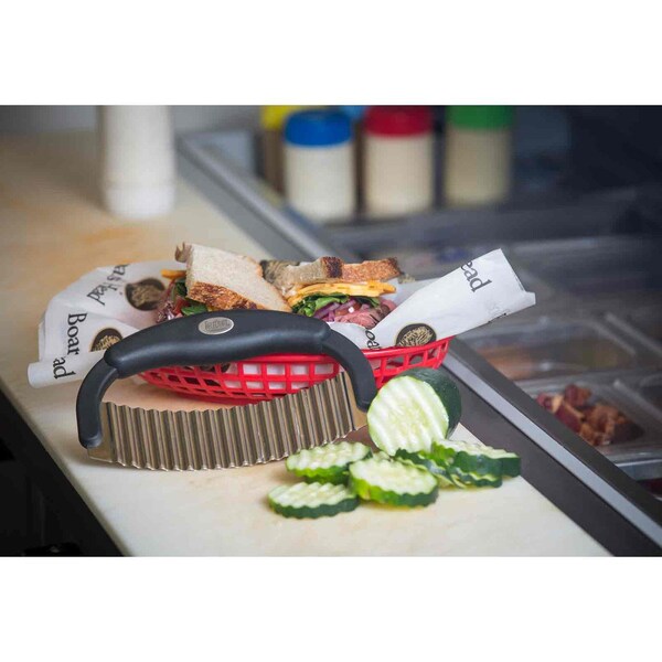 Tablecraft Crinkle Cutter, SS Sngl Blade, Plst Hndl - H6610