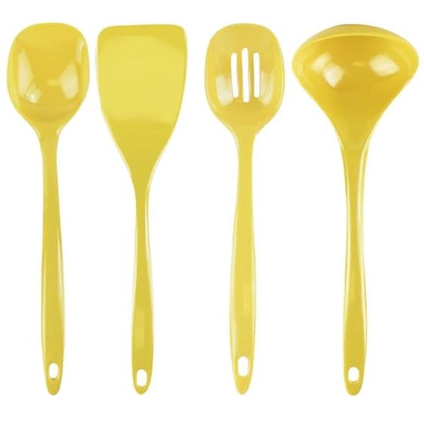 Reston Lloyd Reston Lloyd 81201 4pc Melamine Utensil Set  Lemon - 81201