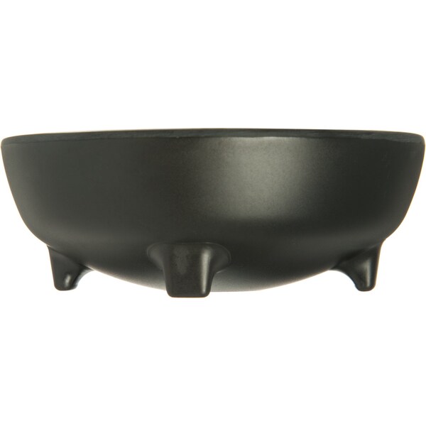 Carlisle Foodservice Mlmn Molcajete Ramekin, 8 oz., Blk, PK48 - 087803