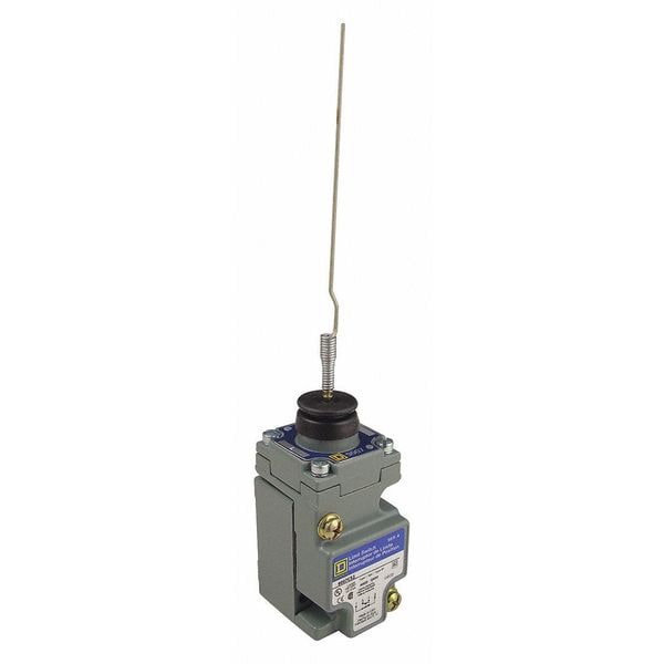 Interruptor de límite de servicio pesado Telemecanique Sensors, Whisker, Retorno por resorte, NC-NO; Forma Z, 10A @ 600V AC - 9007C52L