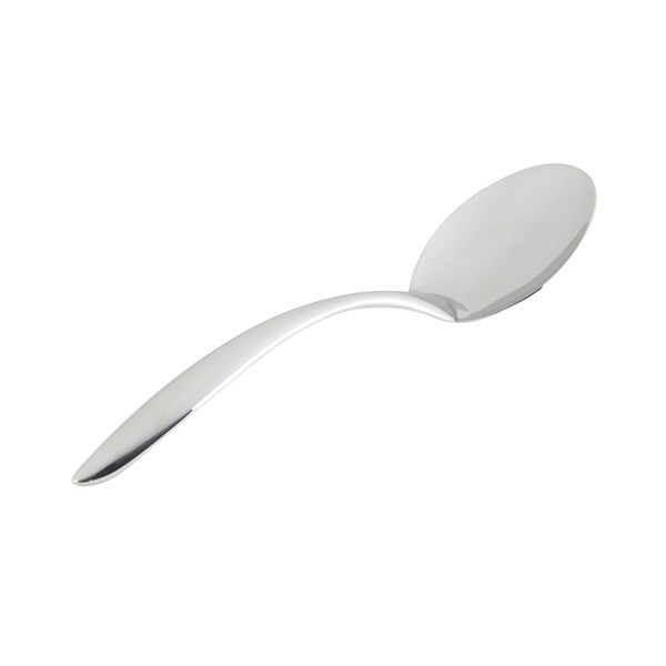 Bon Chef Ez Use Banquet Solid Serving Spoon W/Holl Coolhandle 9-3/4" - 9463