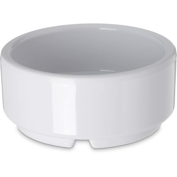 Carlisle Foodservice Mlmn Strgt-Side Ramekin, 2 oz., Wt, PK48 - 41002