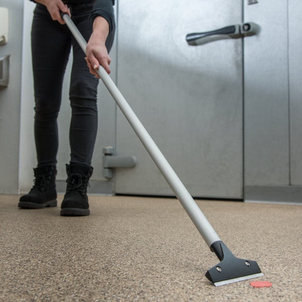 Carlisle Foodservice Scraper w/Metal Handle, 48", PK10 - 36511900